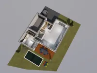 villa-contemporaine-deux-niveaux-garage-piscine-3