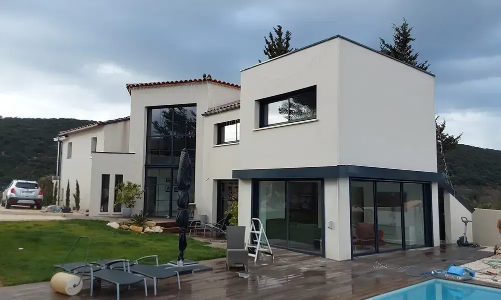 Rénovation d'une maison à Combaillaux