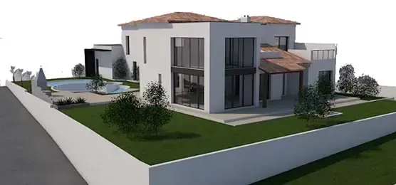 Rénovation et extension d'une habitation à Autignac