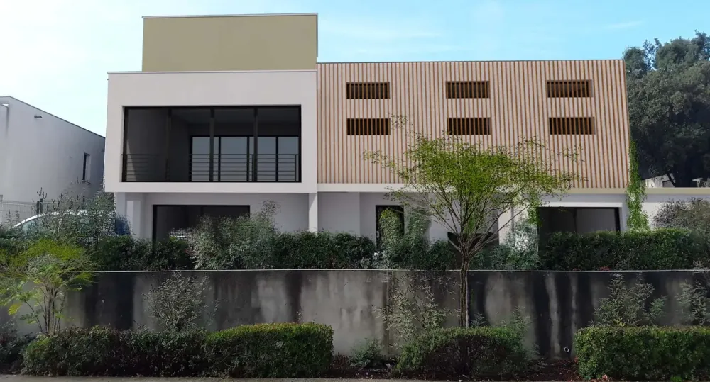 Modification de façades d'une habitation à St Gely du Fesc